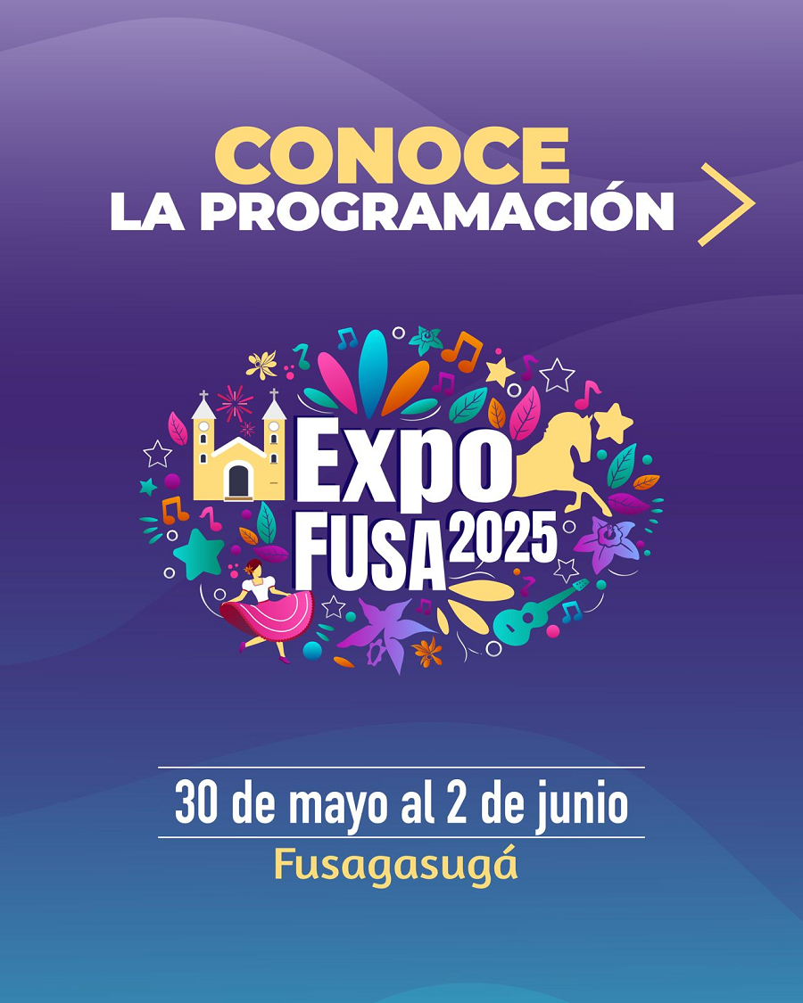 Vive ExpoFusa 2025 en Fusagasugá: feria agropecuaria, emprendimiento, cultura y conciertos. ¡Una fiesta para aprender, crecer y disfrutar en familia!